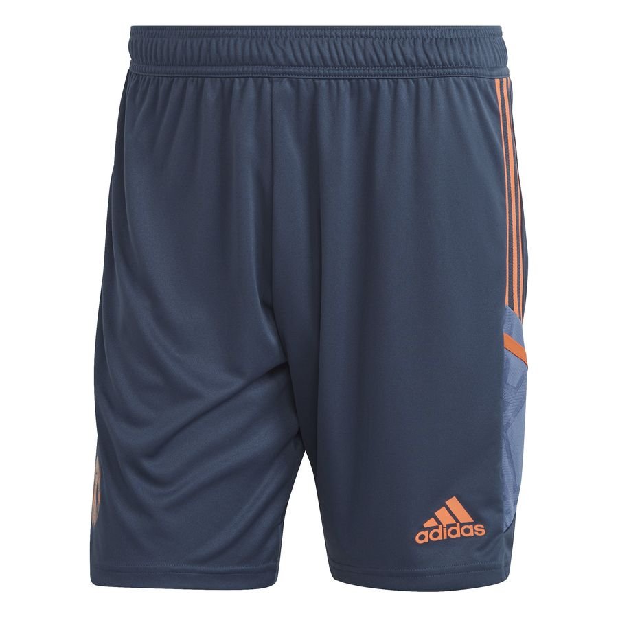Manchester United Shorts - Navy/Orange