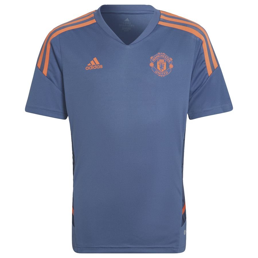 Manchester United Trænings T-Shirt Condivo 22 - Blå/Orange thumbnail