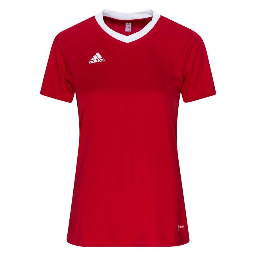 adidas Trænings T-Shirt Entrada 22 - Rød/Hvid Kvinde