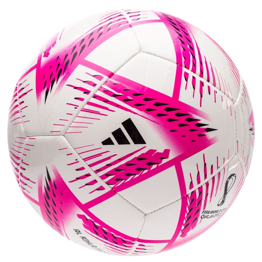 adidas Fodbold Al Rihla Club VM 2022 - Hvid/Pink/Hvid thumbnail