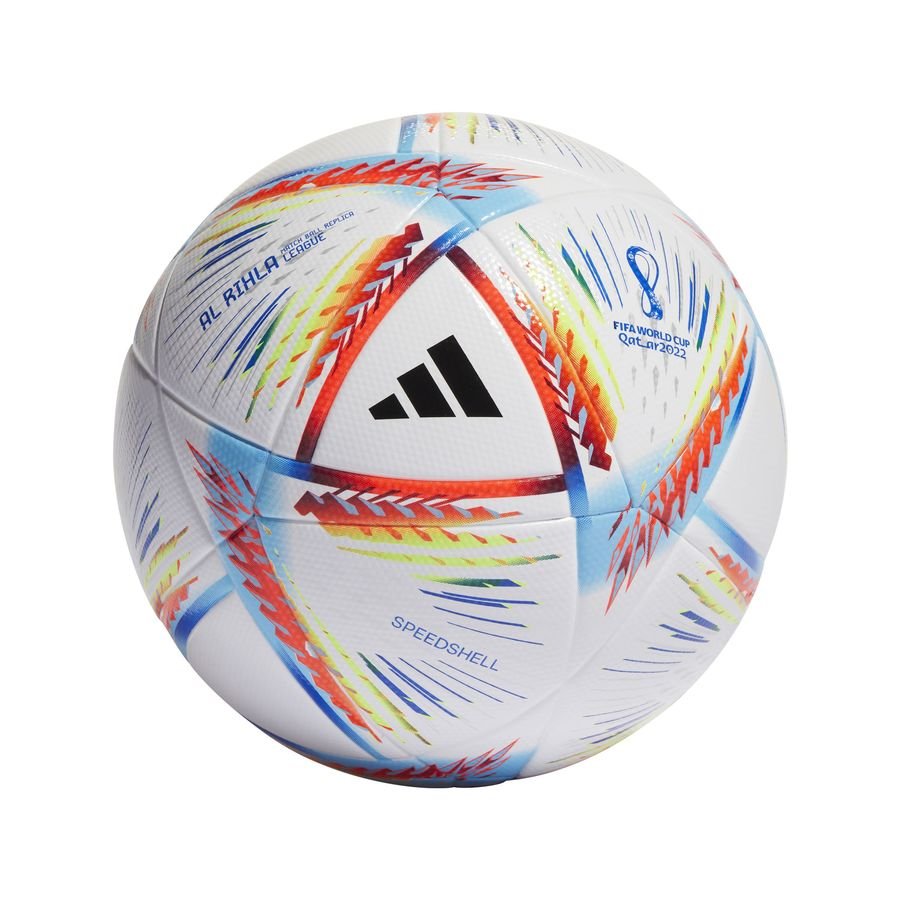 adidas Fotboll Al Rihla League VM 2022 - Vit/Lila
