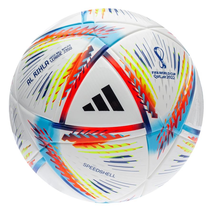 adidas Fotboll Al Rihla League J350 VM 2022 - Vit/Lila