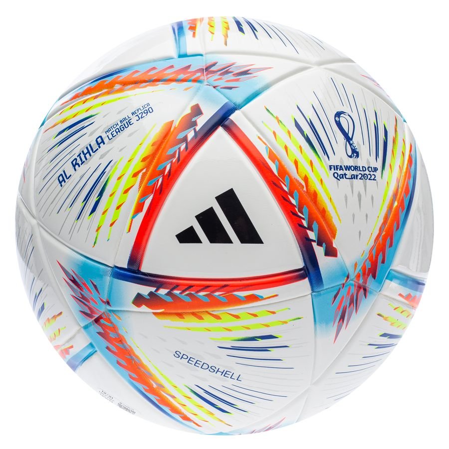 adidas Fodbold Al Rihla League J290 VM 2022 - Hvid/Lilla thumbnail