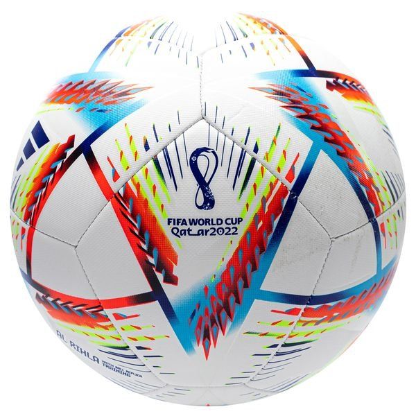 adidas Ballon Al Rihla Training Coupe du Monde 2022 - Blanc/Violet