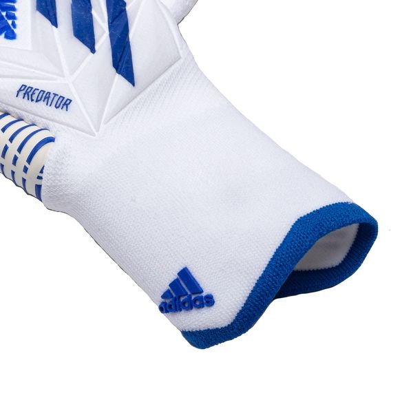adidas Predator Pro Hybrid Goalkeeper Gloves - Hi-Res Blue & Turbo with  White Sapphire Edge - Soccer Master
