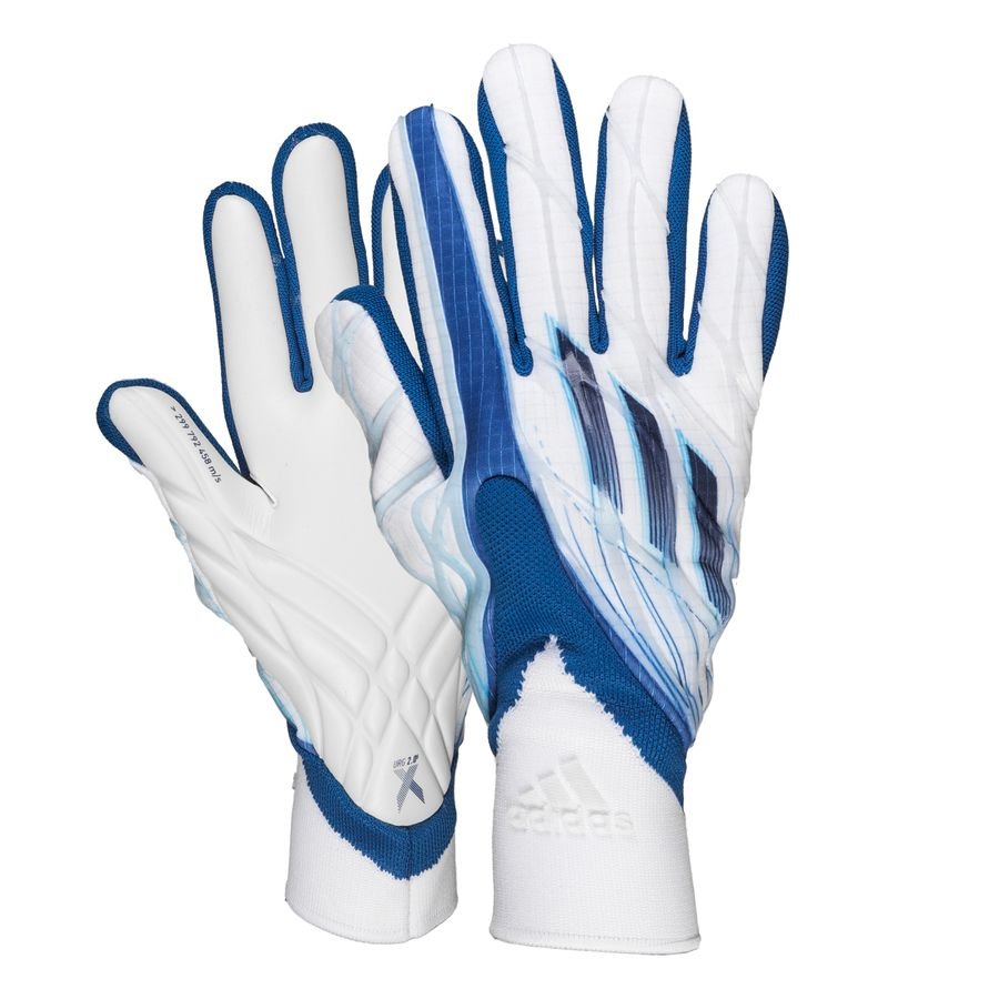 adidas Keepershandschoenen X Pro Diamond Edge - Wit/Donkerblauw/Blauw