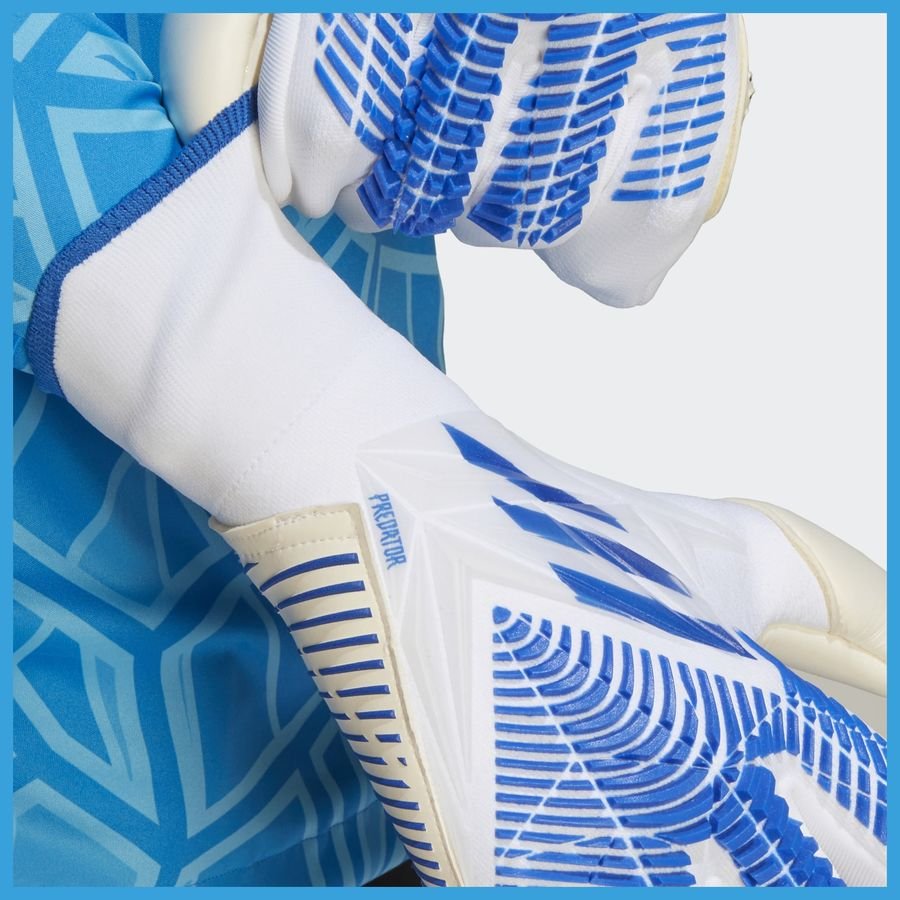 adidas Keepershandschoenen Predator Pro Promo FSP Diamond Edge - Wit/Donkerblauw