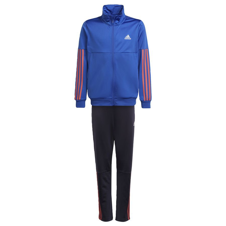 adidas Træningsdragt 3-Stripes Team - Blå/Orange Børn