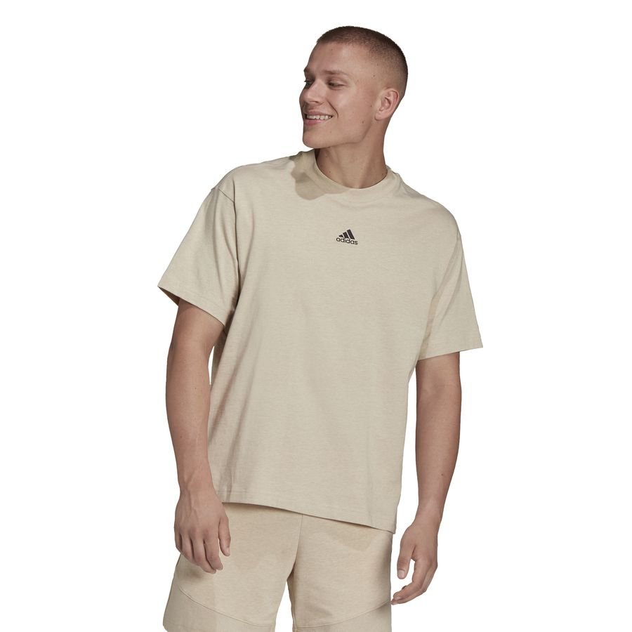 adidas T-Shirt Botanical Dyed - Beige/Sort thumbnail