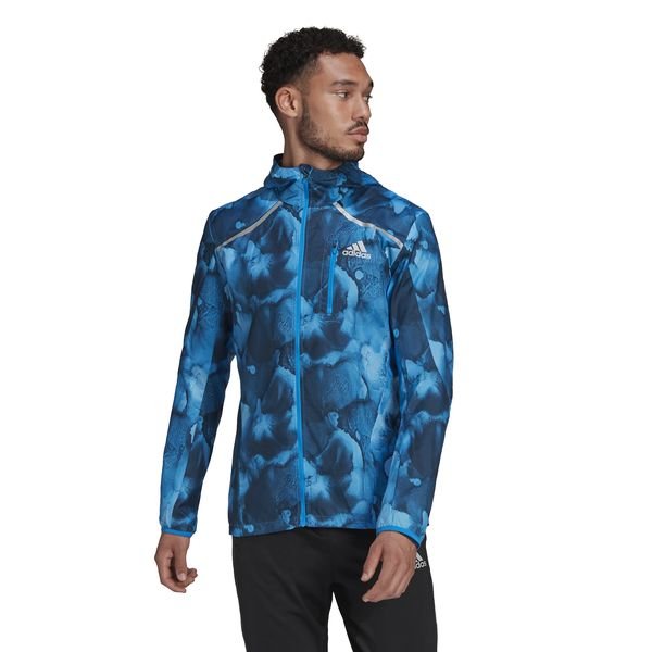 - Primeblue Rush Blue Running adidas Marathon Jacket