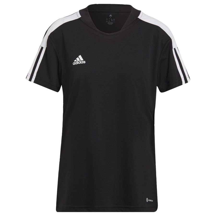 Adidas Trainingsshirt Tiro Essentials - Zwart/Wit Dames