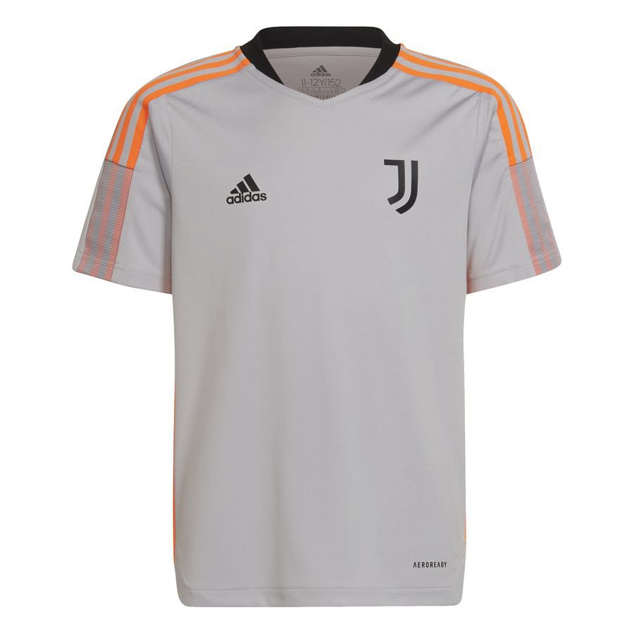 Juventus Tränings T-Shirt Tiro - Grå Barn