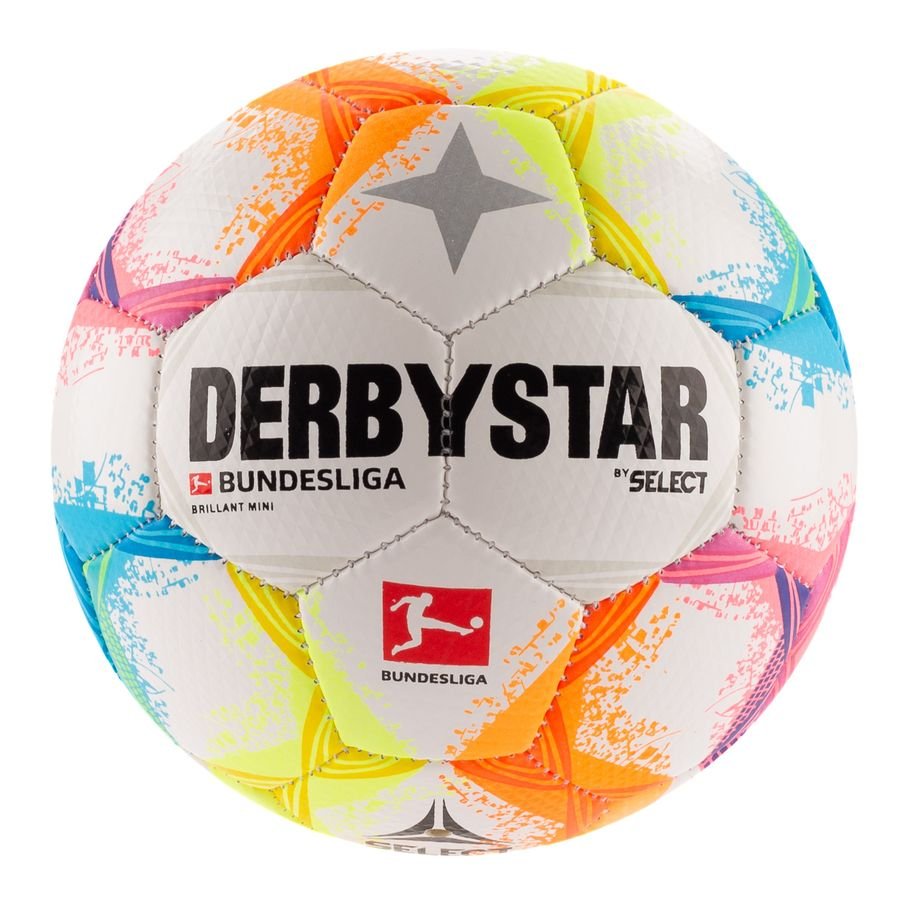Derbystar Fodbold Brillant Mini Bundesliga 2022/23 - Hvid/Multicolor thumbnail