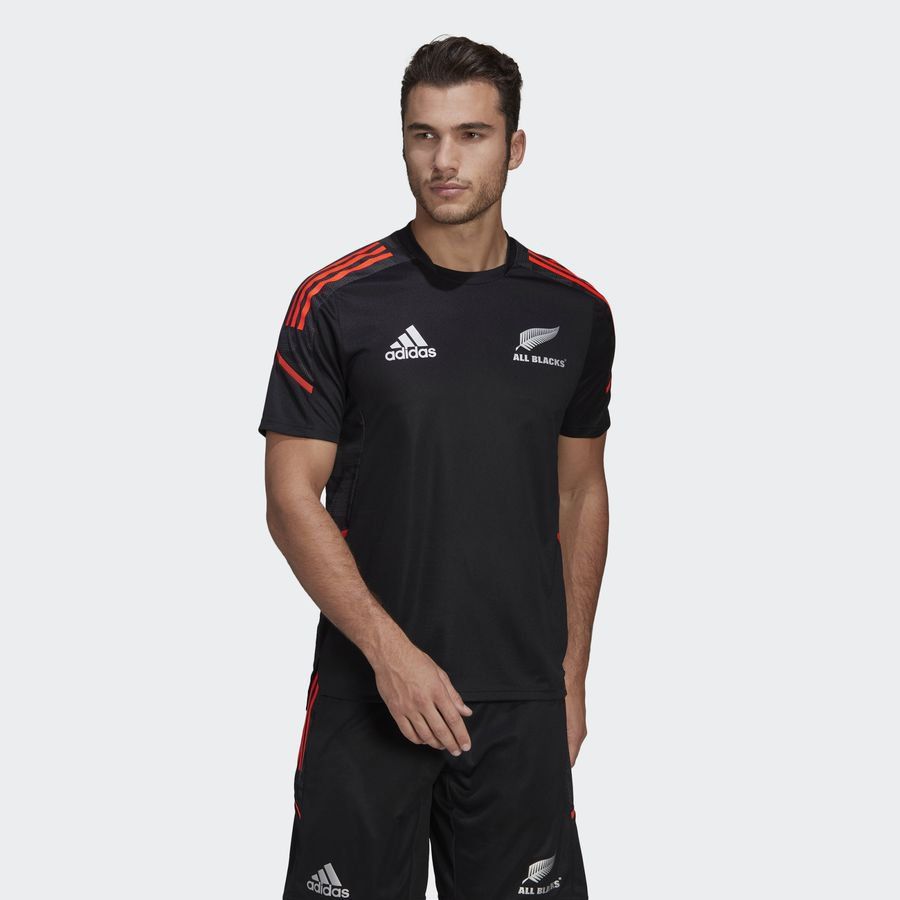 All Blacks Rugby Performance T Shirt Schwarz