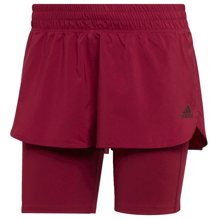 Run Icons Two-in-One Running Shorts Red thumbnail