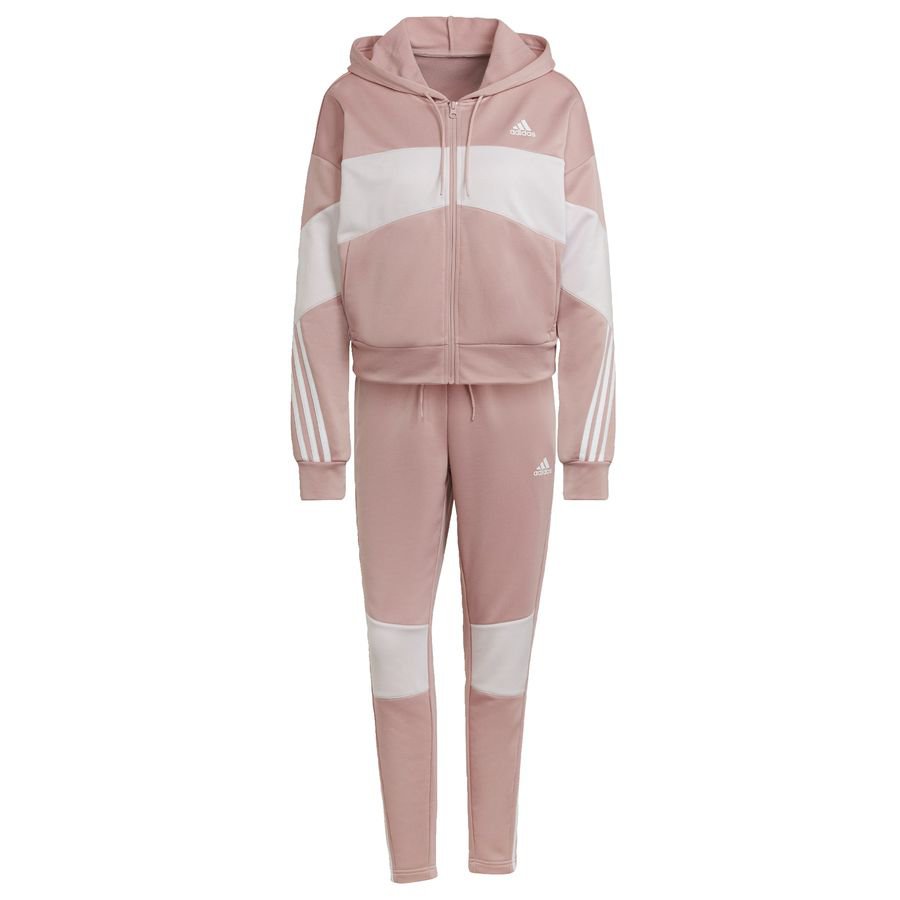 adidas Sportswear Bold Block Track Suit Pink thumbnail