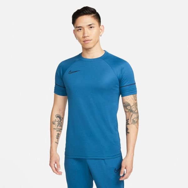 Nike Trenings T-Skjorte Dri-FIT Academy 21 - Dark Marina Blue/Sort ...