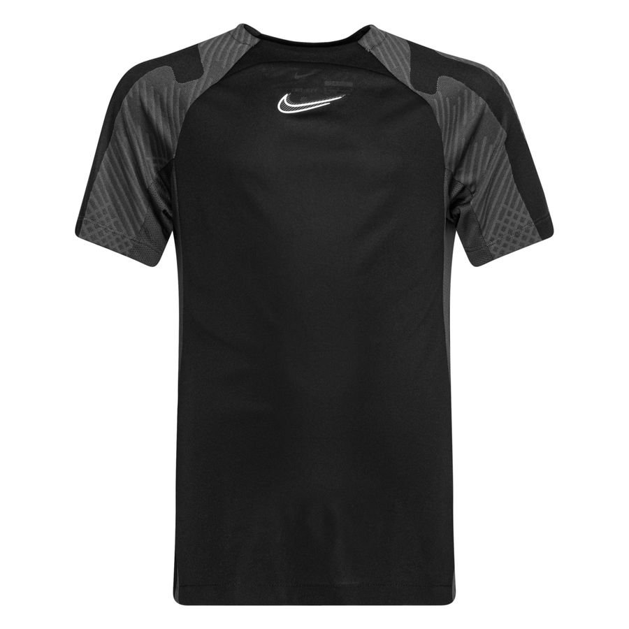 Nike Trænings T-Shirt Dri-FIT Strike - Sort/Grå/Hvid Børn thumbnail