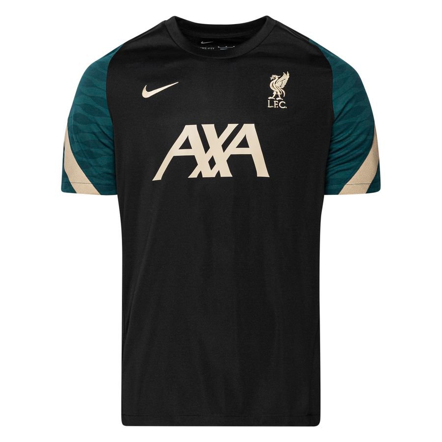 Liverpool Tränings T-Shirt Dri-FIT Strike Managers Collection - Svart/Beige