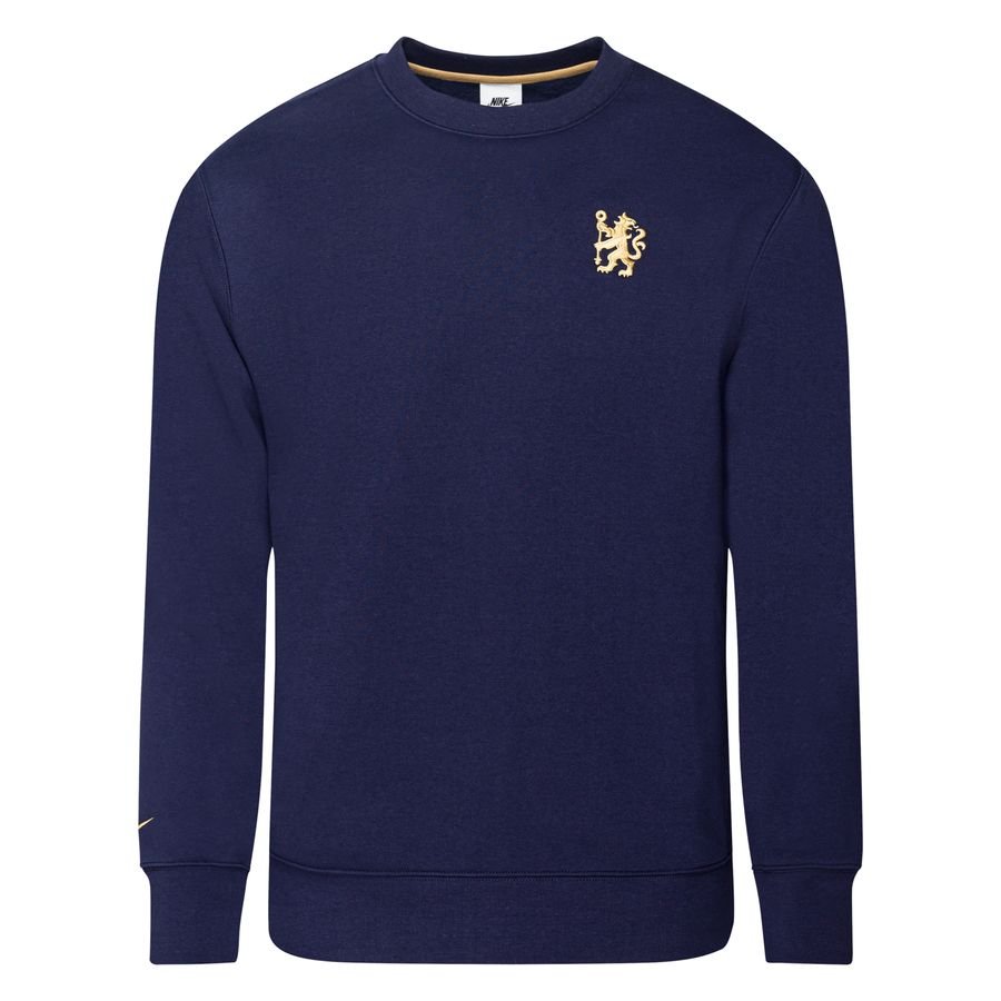 Nike Sportswear Chelsea FC Crew Sweatshirt Blackened Blue/Jersey Gold Heren online kopen
