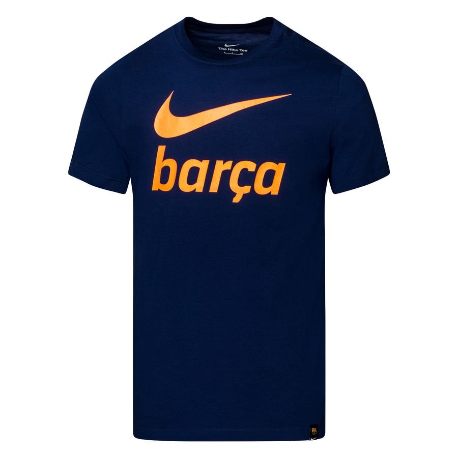 Barcelona T-Shirt Swoosh Club - Navy
