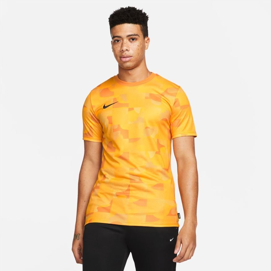 Nike F.C. T-Shirt Dri-FIT Libero - Orange/Guld/Sort thumbnail