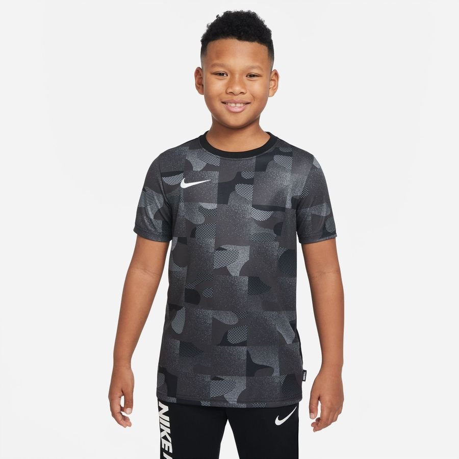 Nike F.C. Trænings T-Shirt Dri-FIT Libero GX - Sort/Grå/Hvid Børn thumbnail