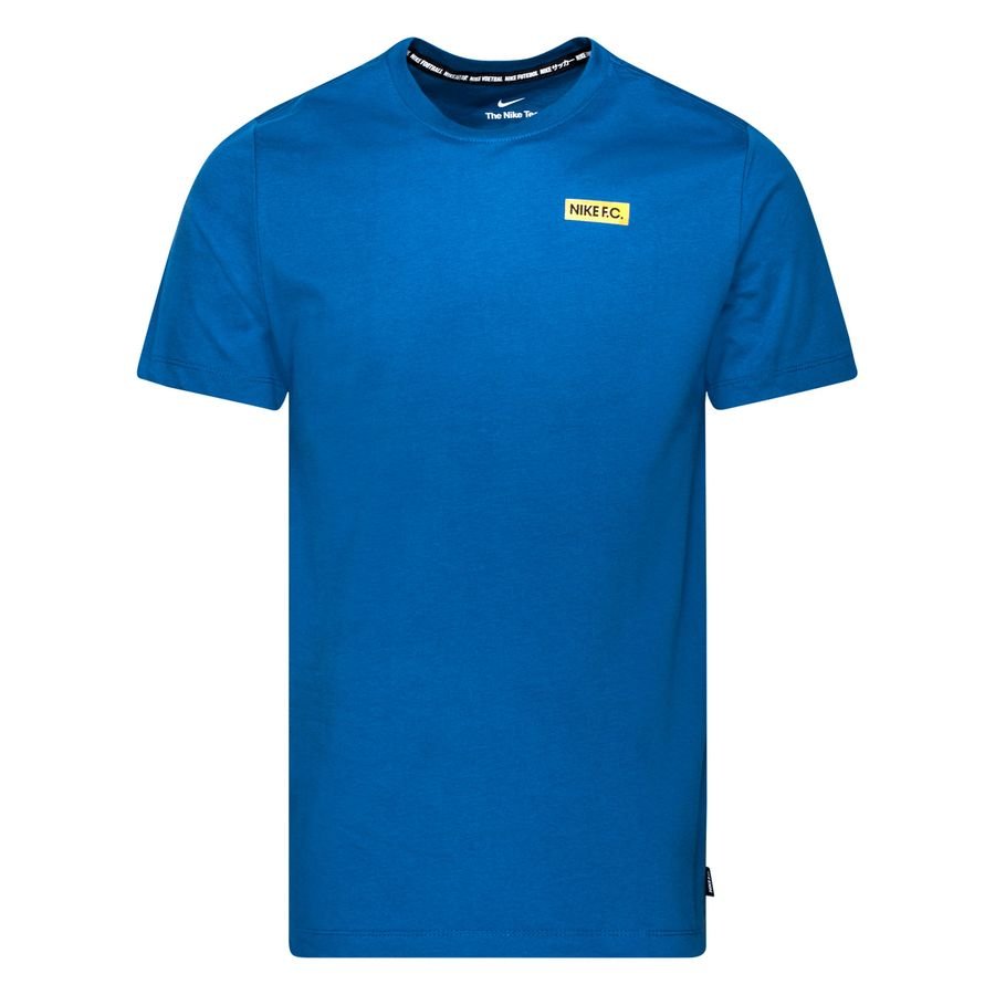 Nike F.C. T shirt Seasonal Graphic Blauw