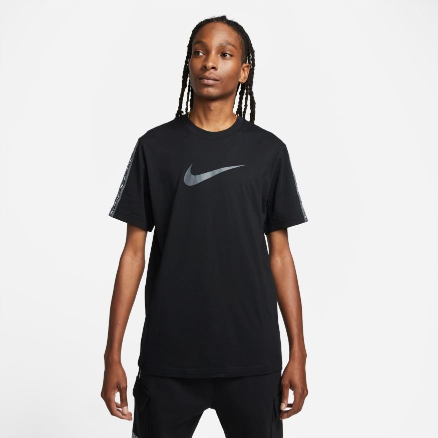 Nike T-Shirt NSW Repeat - Sort/Grå thumbnail
