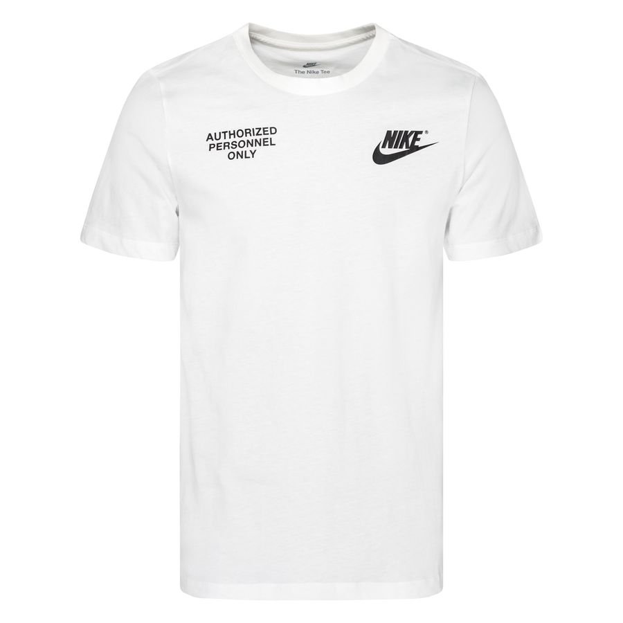 Nike T-Shirt NSW Tech Authorised Personnel - Hvid/Sort thumbnail