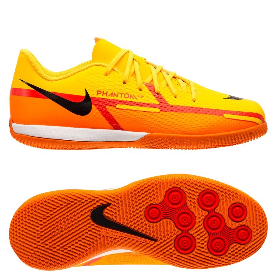 Nike Phantom GT 2 Academy IC Blueprint - Orange/Sort/Orange Børn thumbnail