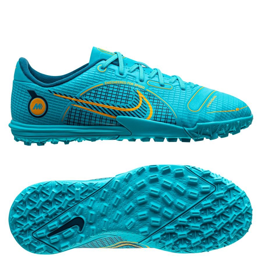 Nike Jr. Mercurial Vapor 14 Academy TF Voetbalschoenen voor kleuters/kids(turf) Blauw online kopen