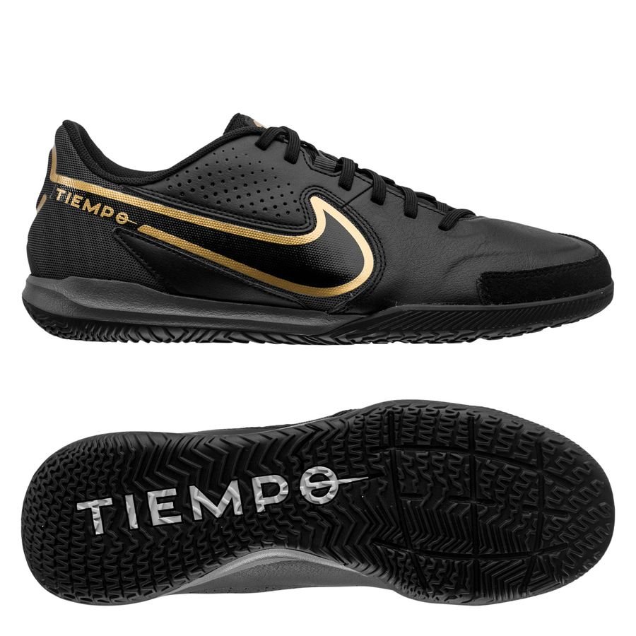 Nike Tiempo Legend 9 Academy IC Shadow - Sort/Grå/Guld thumbnail