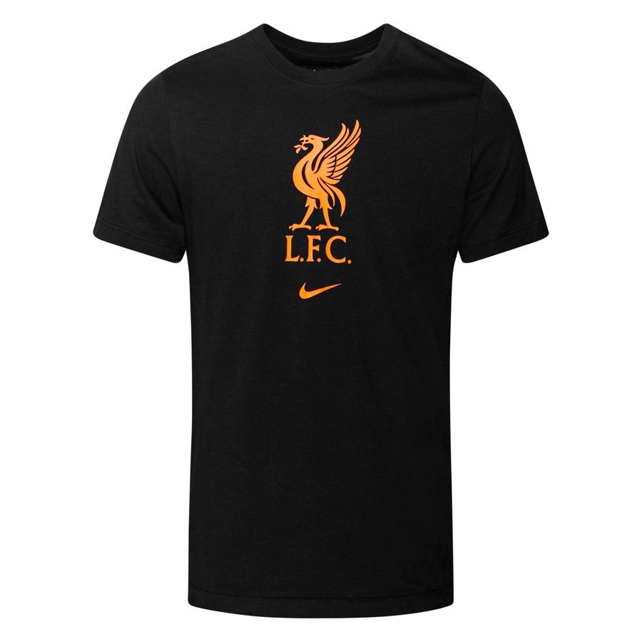 Liverpool T-Shirt Crest - Svart