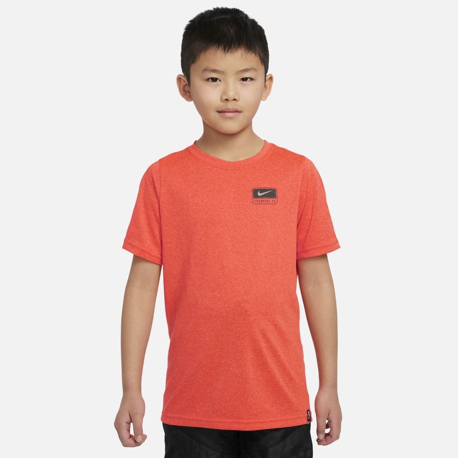 Liverpool Tränings T-Shirt Dri-FIT Logo - Röd Barn