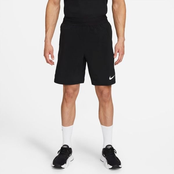 Nike Pro Running Shorts Dri-FIT Flex Vent Max - Black/White | www ...