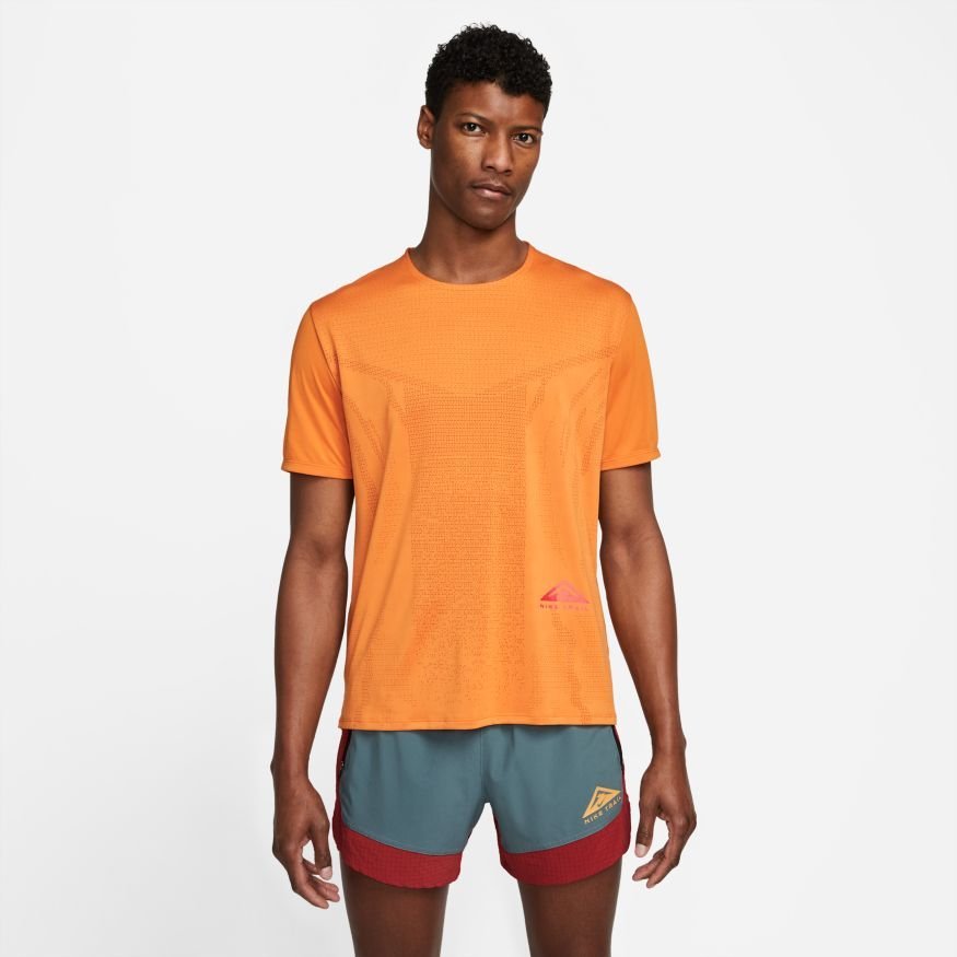 Nike Løbe T-Shirt Dri-FIT Trail Rise 365 - Orange/Rød thumbnail