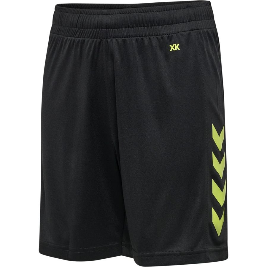 Hummel Shorts Core XK Poly - Sort/Gul thumbnail