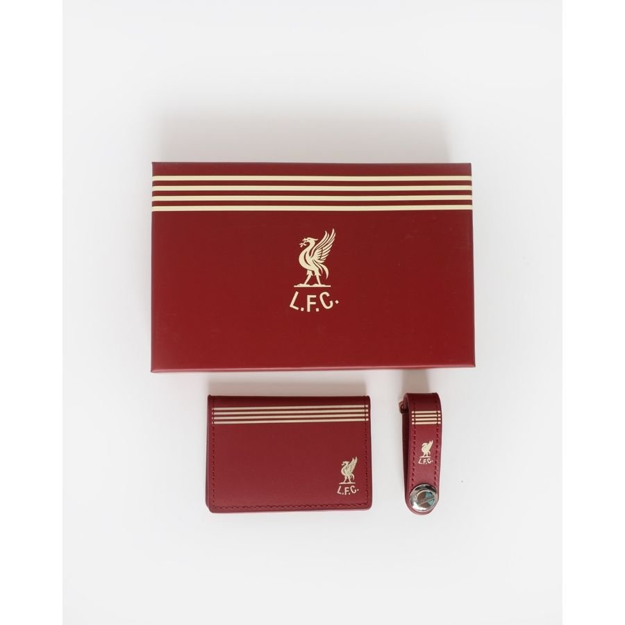 Liverpool Korthållare & Nyckelring Set - Röd