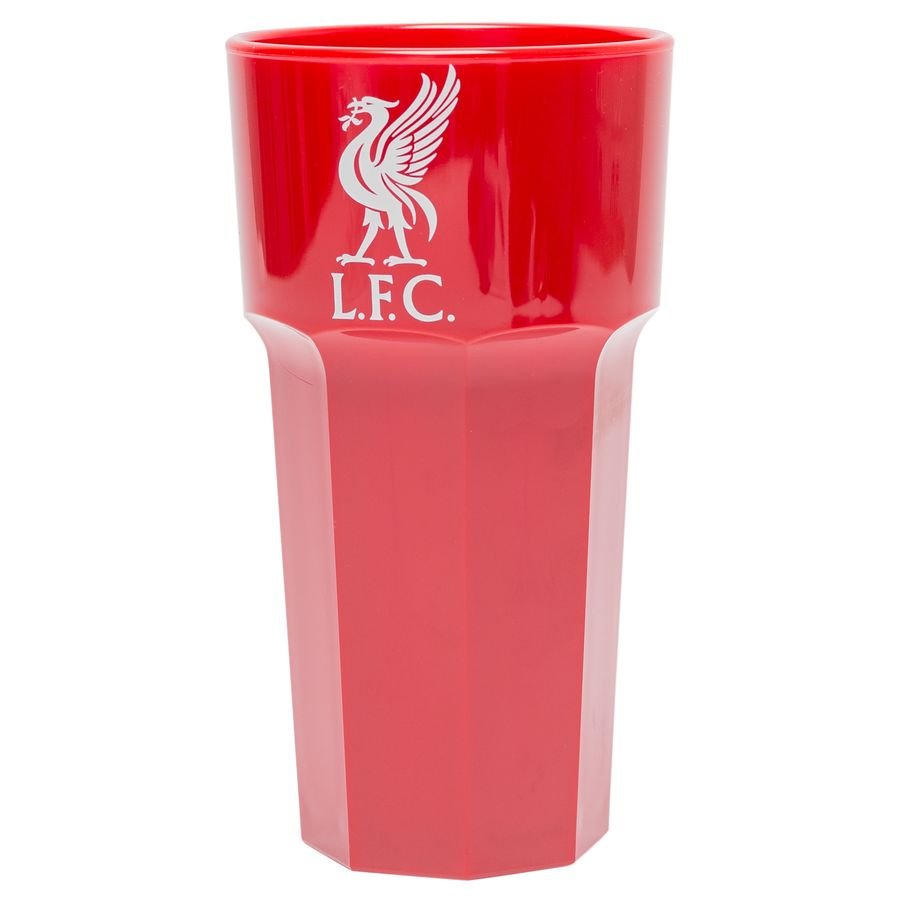 Liverpool Plastik Ølglas - Rød