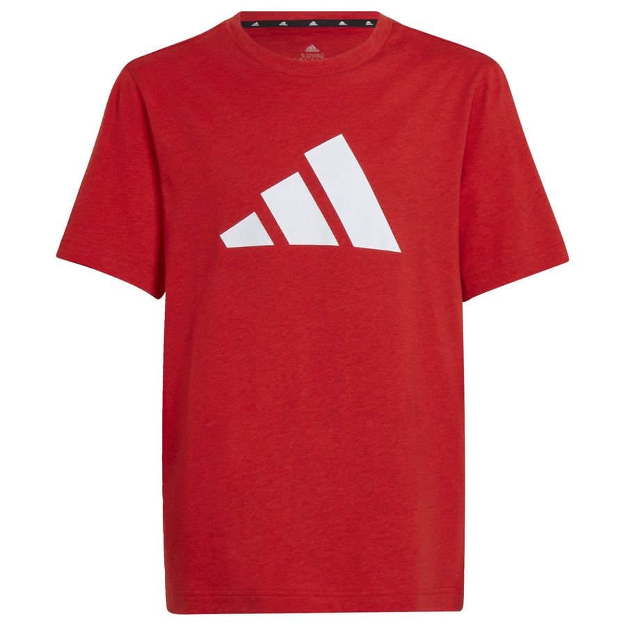 Future Icons 3-Stripes Logo T-shirt Rød thumbnail