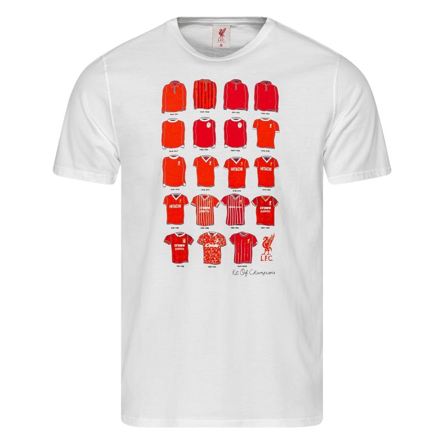 Liverpool T-Shirt Champions - Hvid/Rød thumbnail