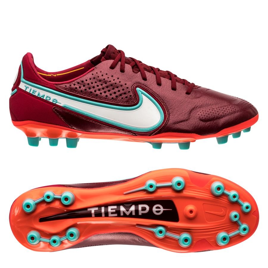 Nike Tiempo Legend 9 Elite AG-PRO Blueprint - Bordeaux/Hvid/Pink thumbnail