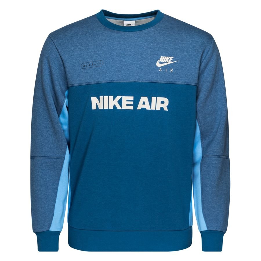 Nike Sweatshirt NSW Air Crew - Blå/Hvid thumbnail