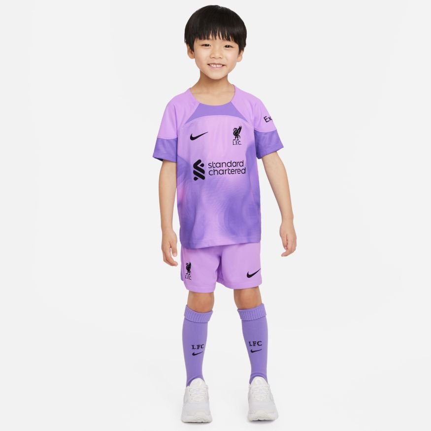 Liverpool Målmandstrøje 2022/23 Mini-Kit Børn