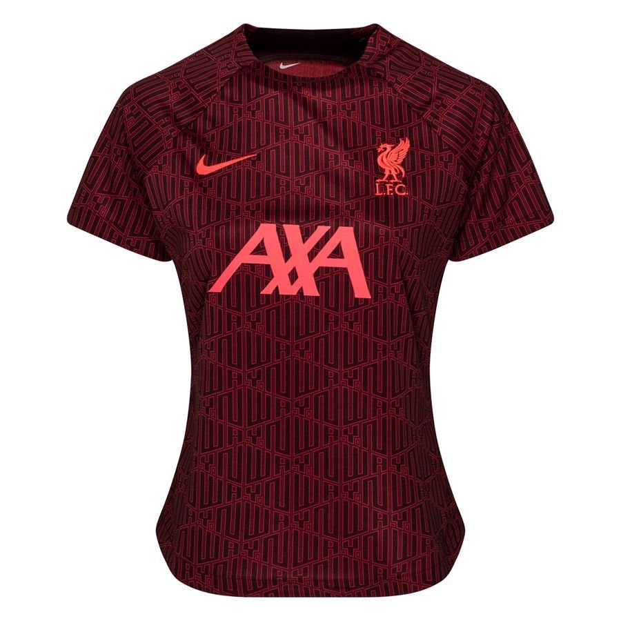 Liverpool Tränings T-Shirt Pre Match - Röd/Bordeaux/Röd Dam