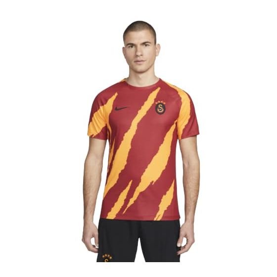 Galatasaray Trænings T-Shirt Dri-FIT Pre Match - Rød/Sort thumbnail