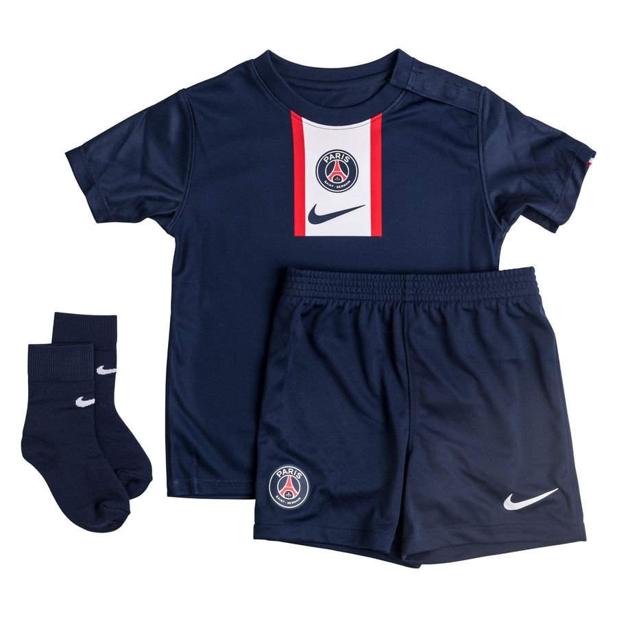 Paris Saint-Germain Hjemmebanetrøje 2022/23 Baby-Kit Børn thumbnail
