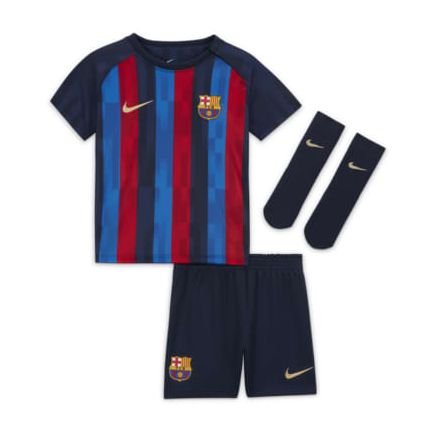 Barcelona Hjemmebanetrøje 2022/23 Baby-Kit Børn
