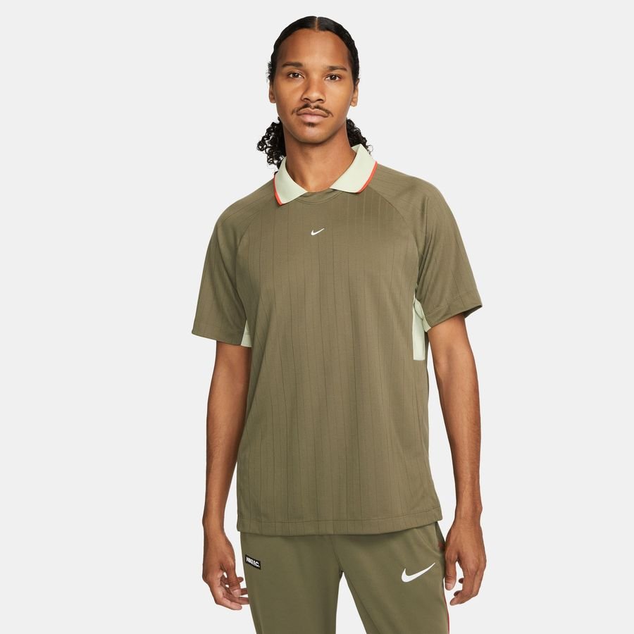 Nike F.C. T-Shirt Dri-FIT Tribuna - Grøn/Hvid